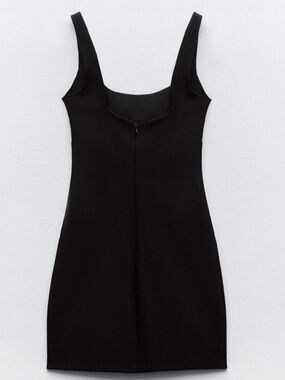 ZARA TAILORED MINI DRESS
BLACK